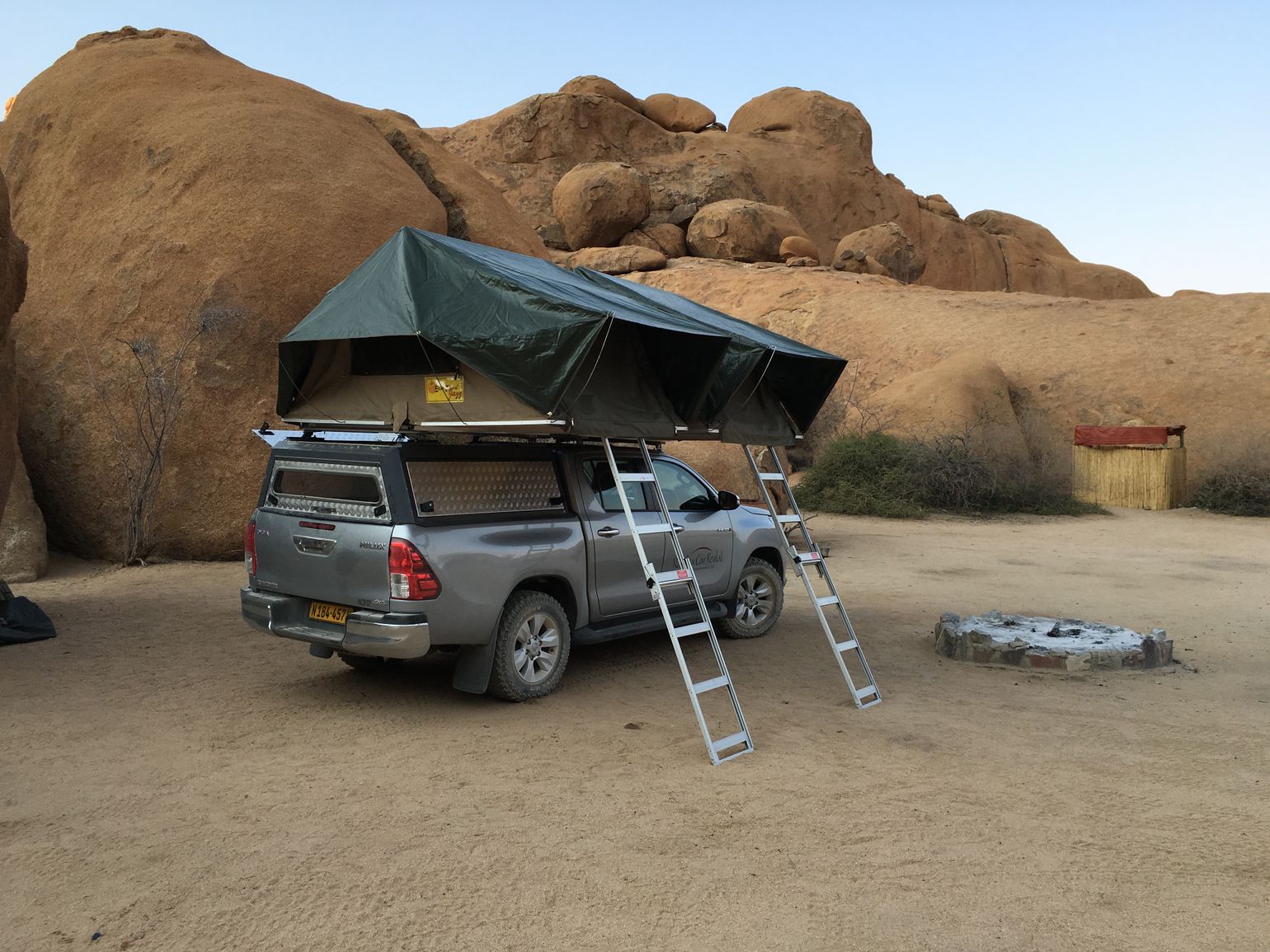 kamperen in namibie