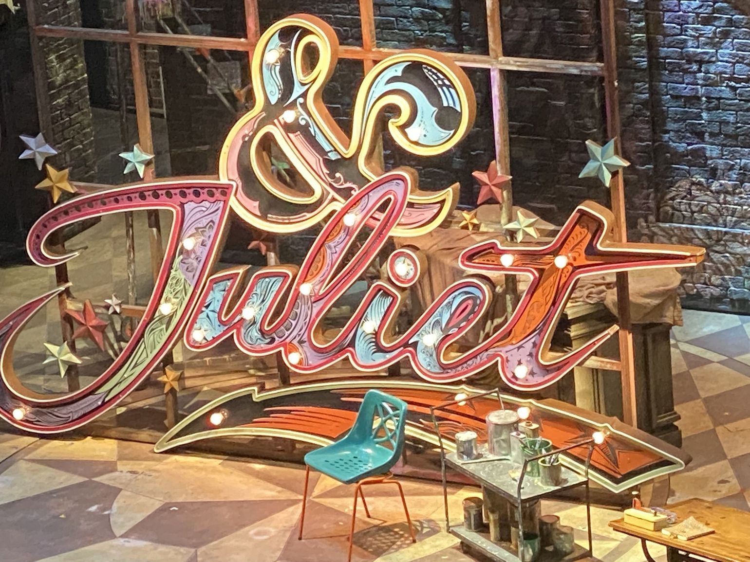Broadway show &amp;Juliet: voor/na de show