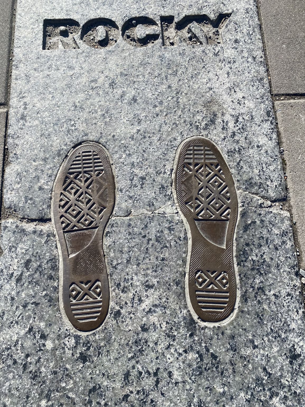 rocky steps