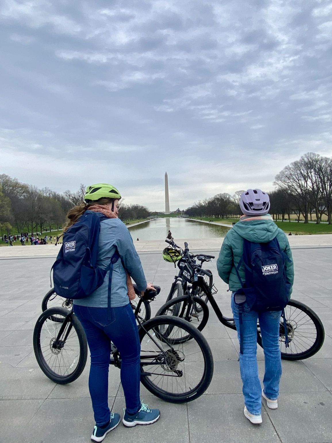 Met de fiets naar Washington National Mall
