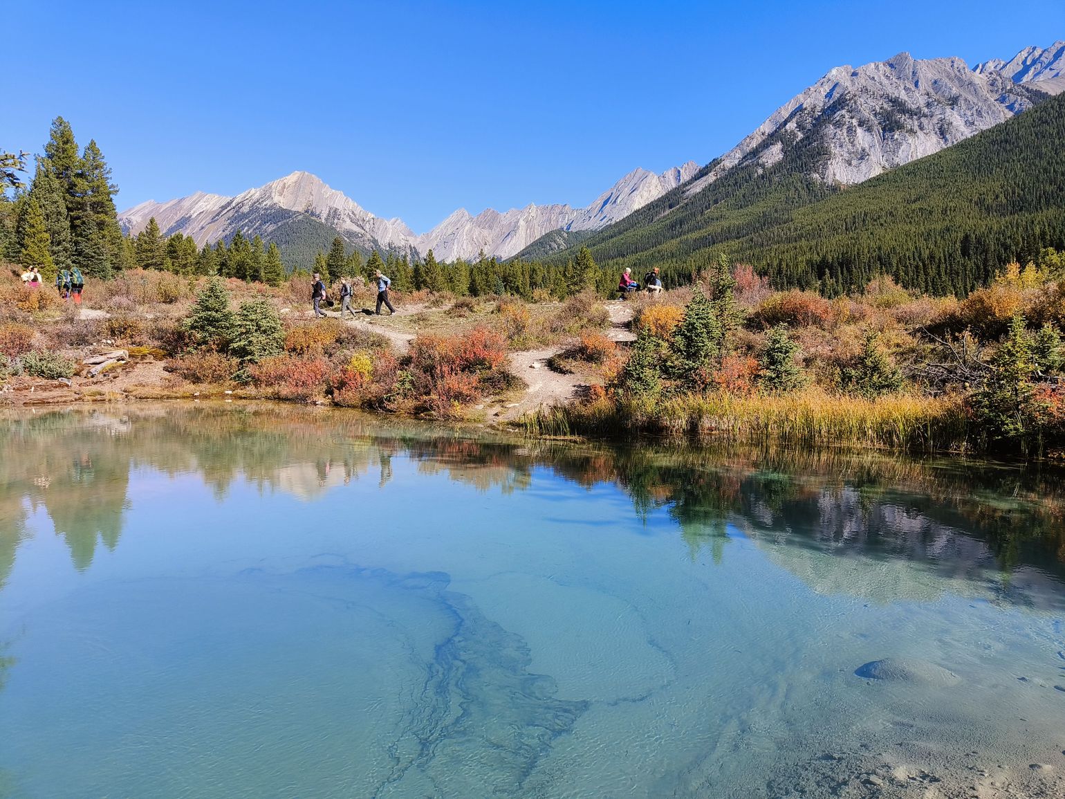 wandelen West-canada banff national park