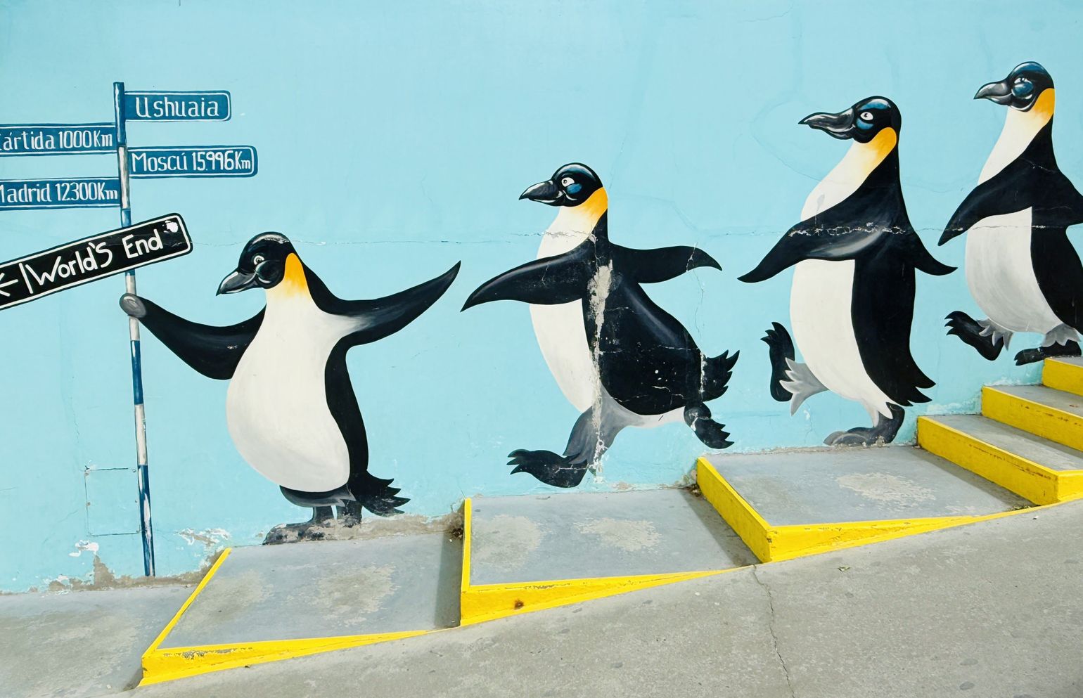 Pinguin graffiti