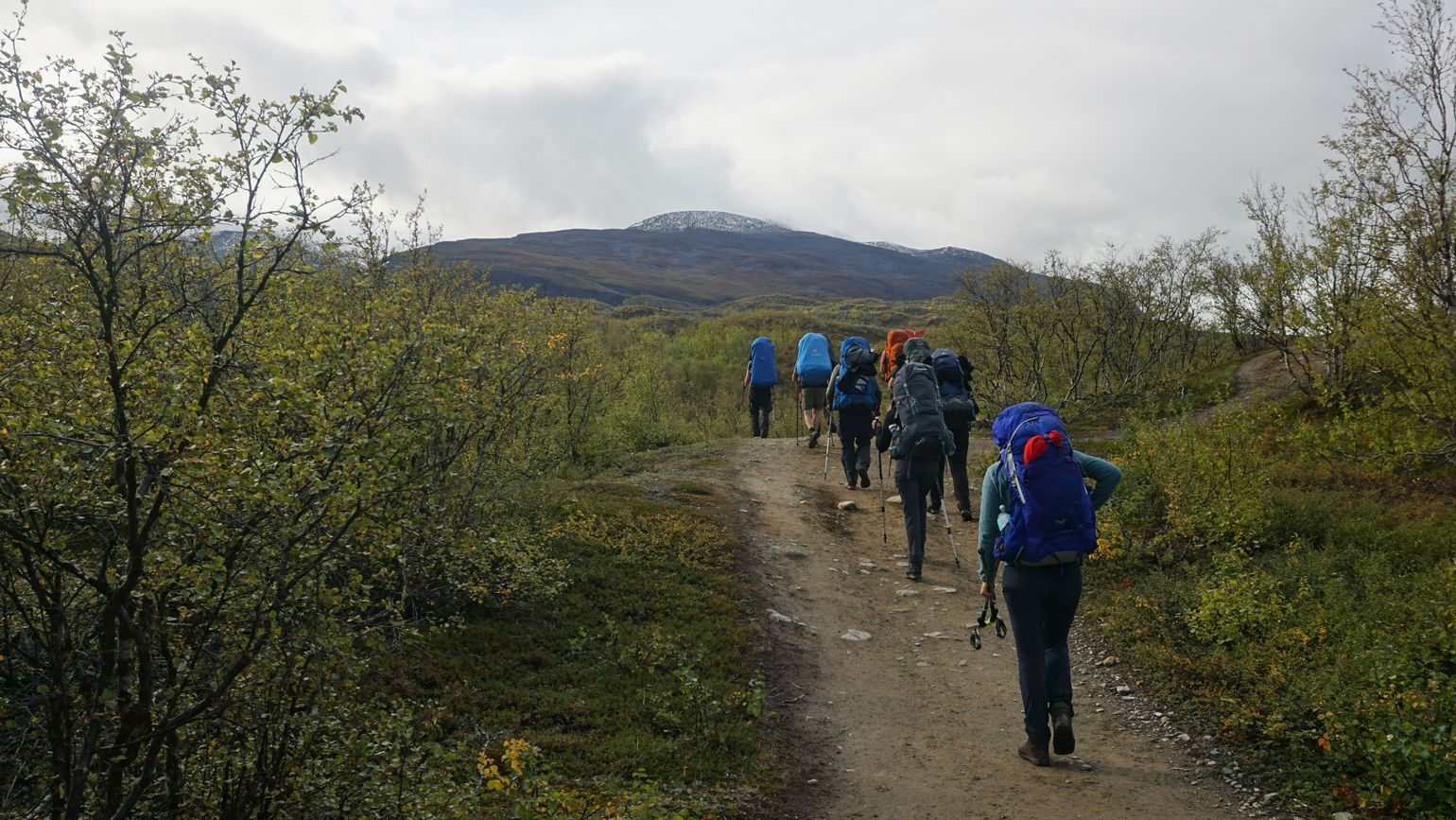 Expeditie Kungsleden, Zweden