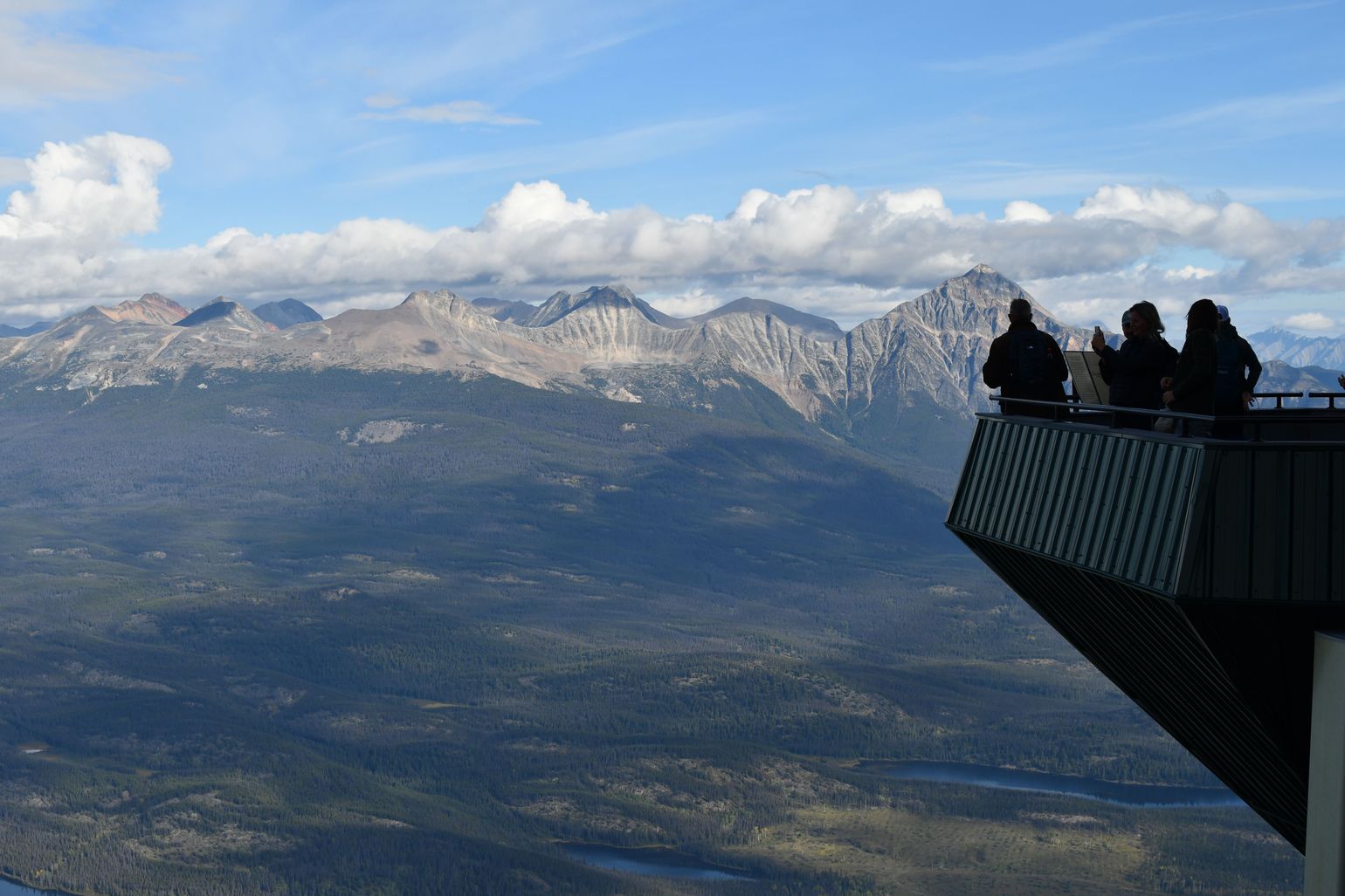 national park jasper canada uitzichtpunt