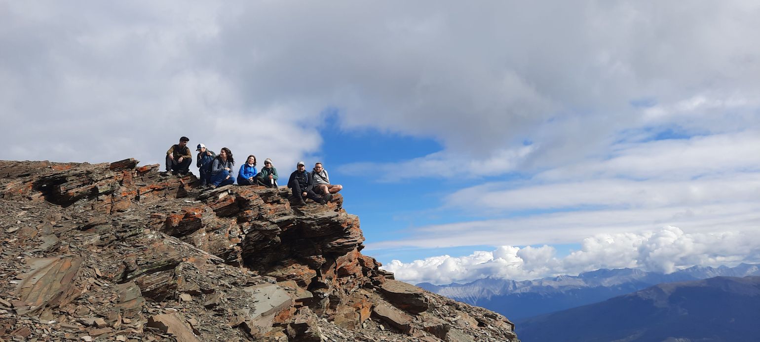 uitzicht wandeling jasper west-canada