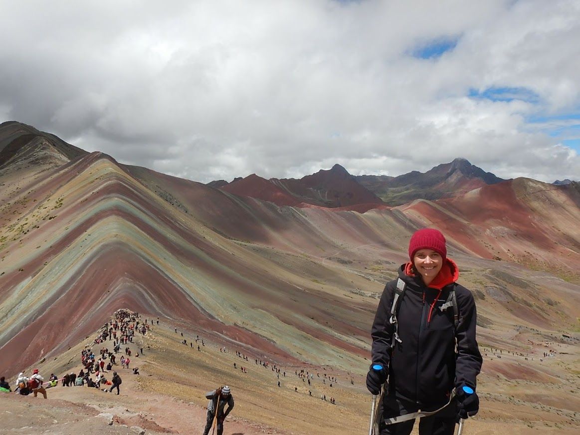 Rainbow mountain Peru Cusco