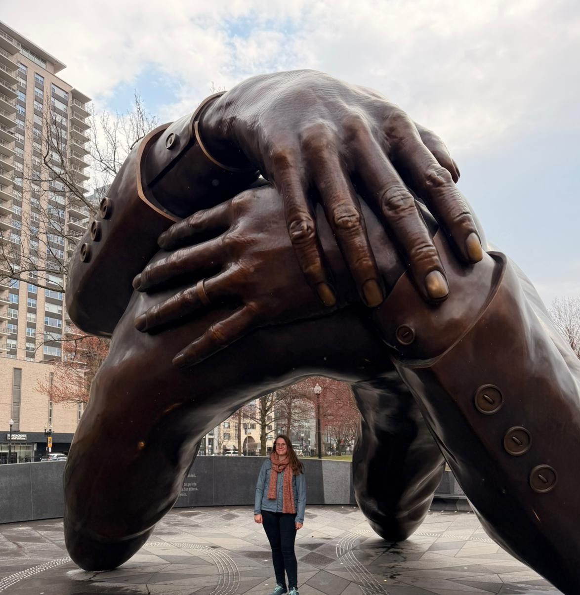 martin luther king beeld in boston