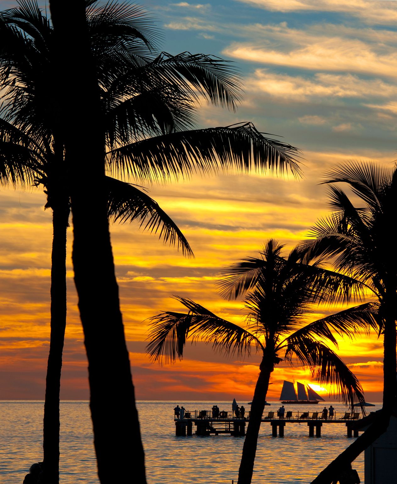 Key West zonsondergang