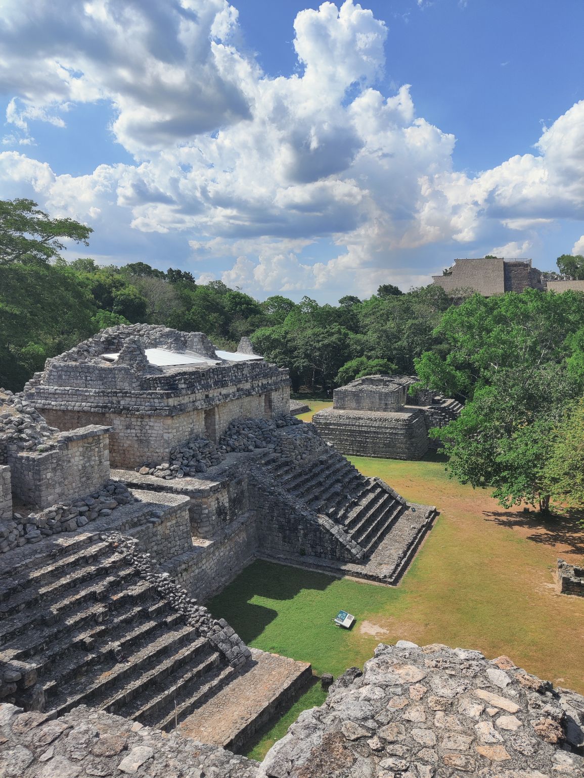 uitzicht over ek balam