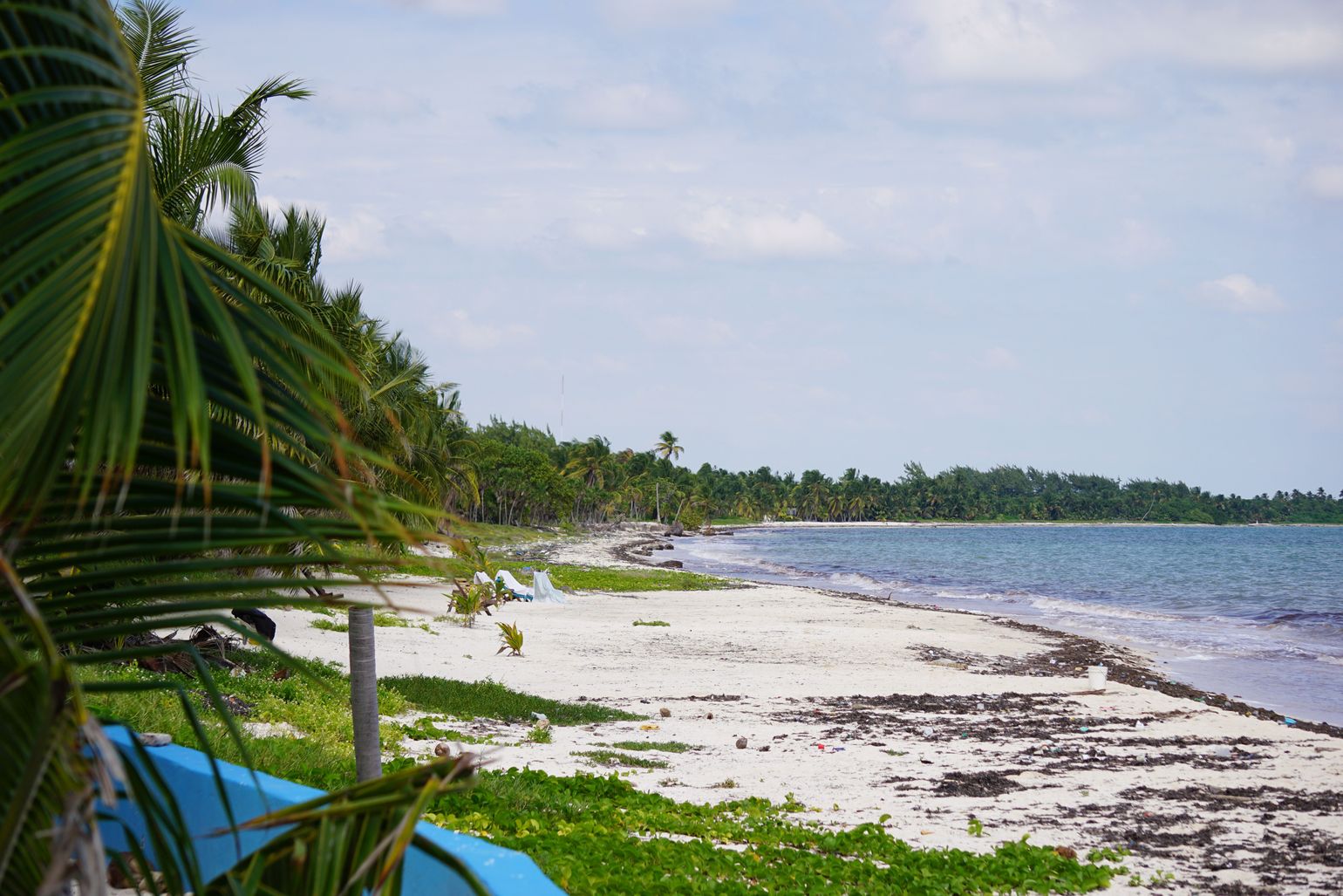 Strand in Sian Ka'an Mexico