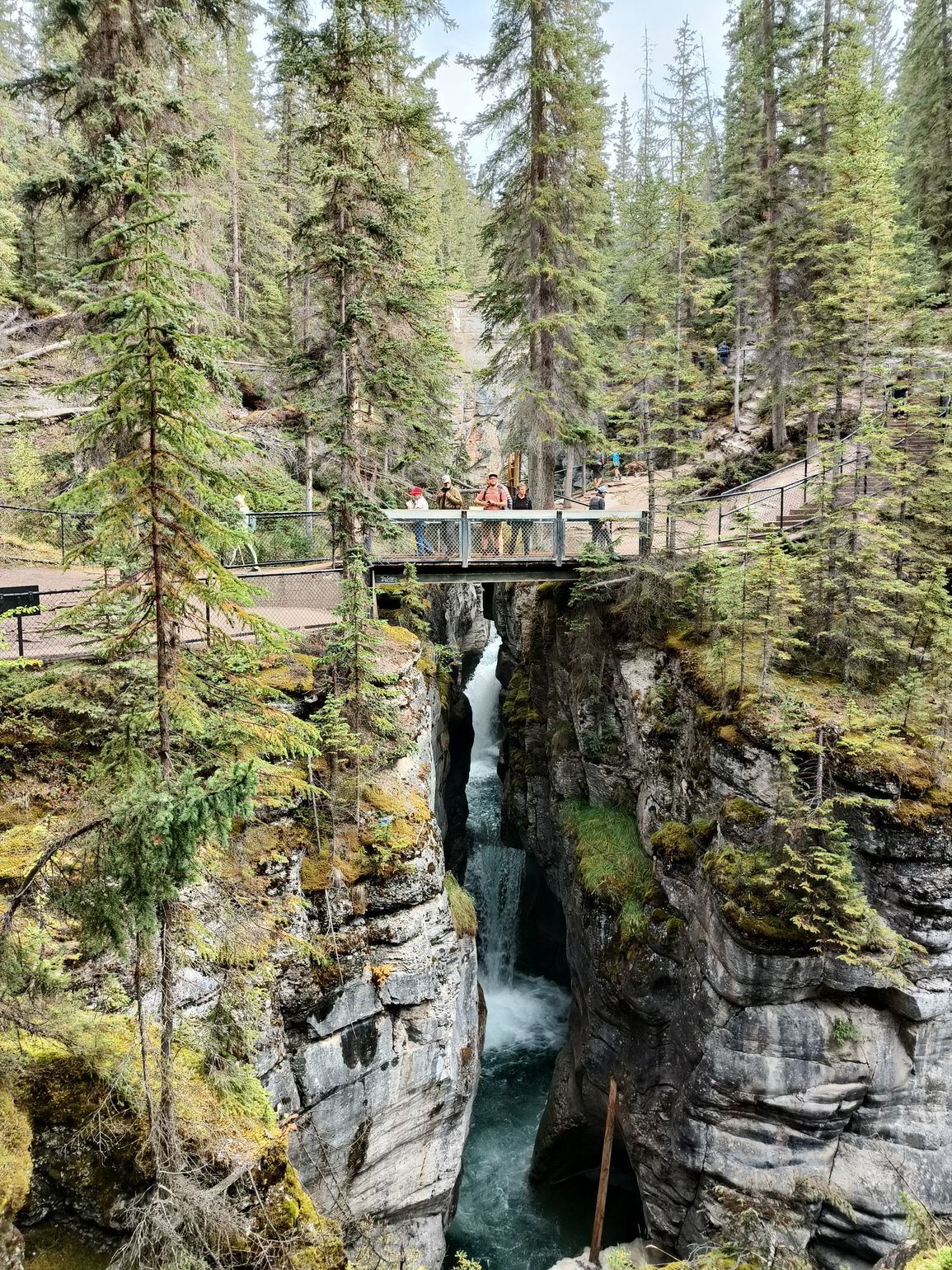 maligne canyon wandeling