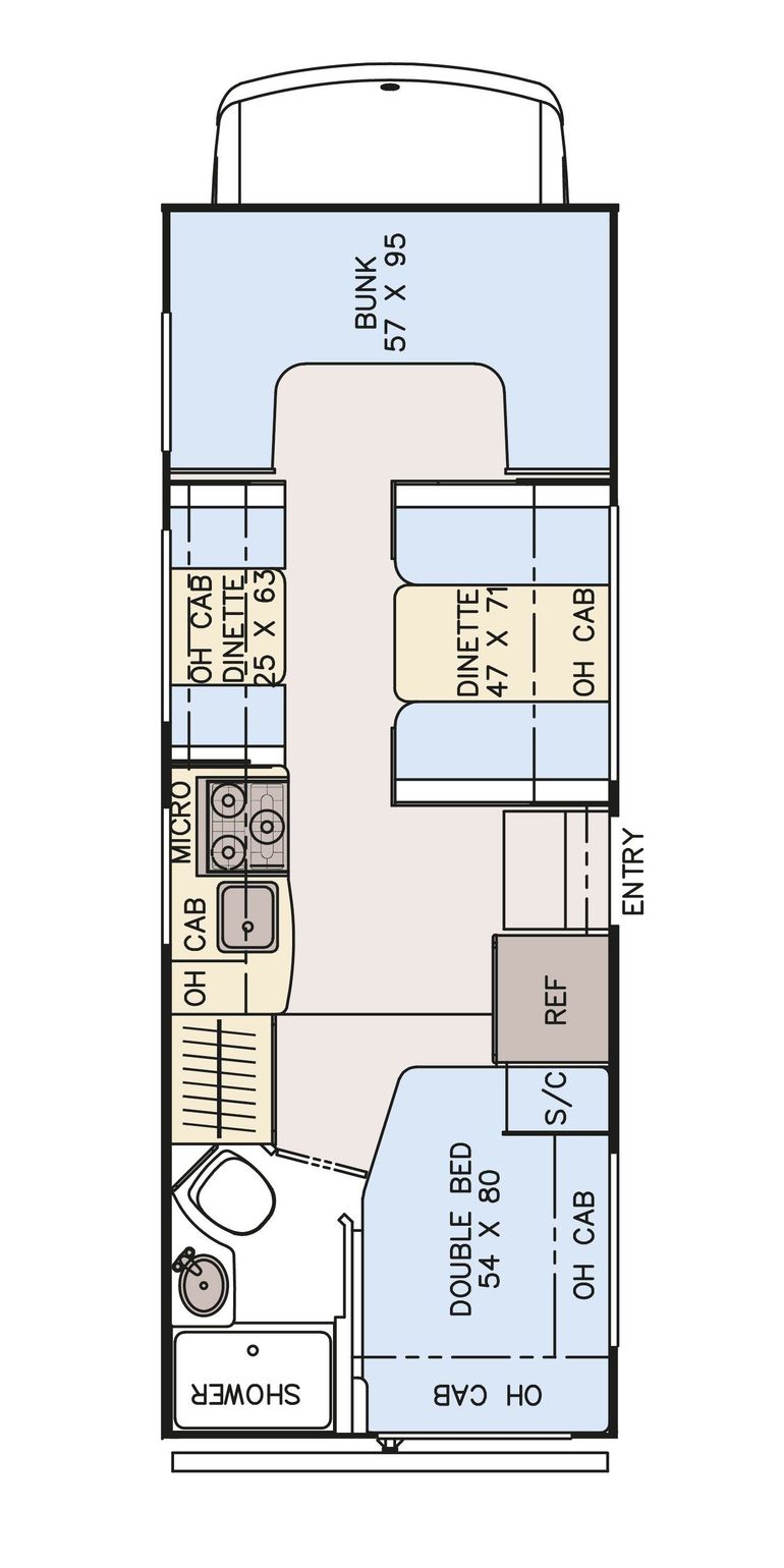 Go North Motorhome 22/24ft