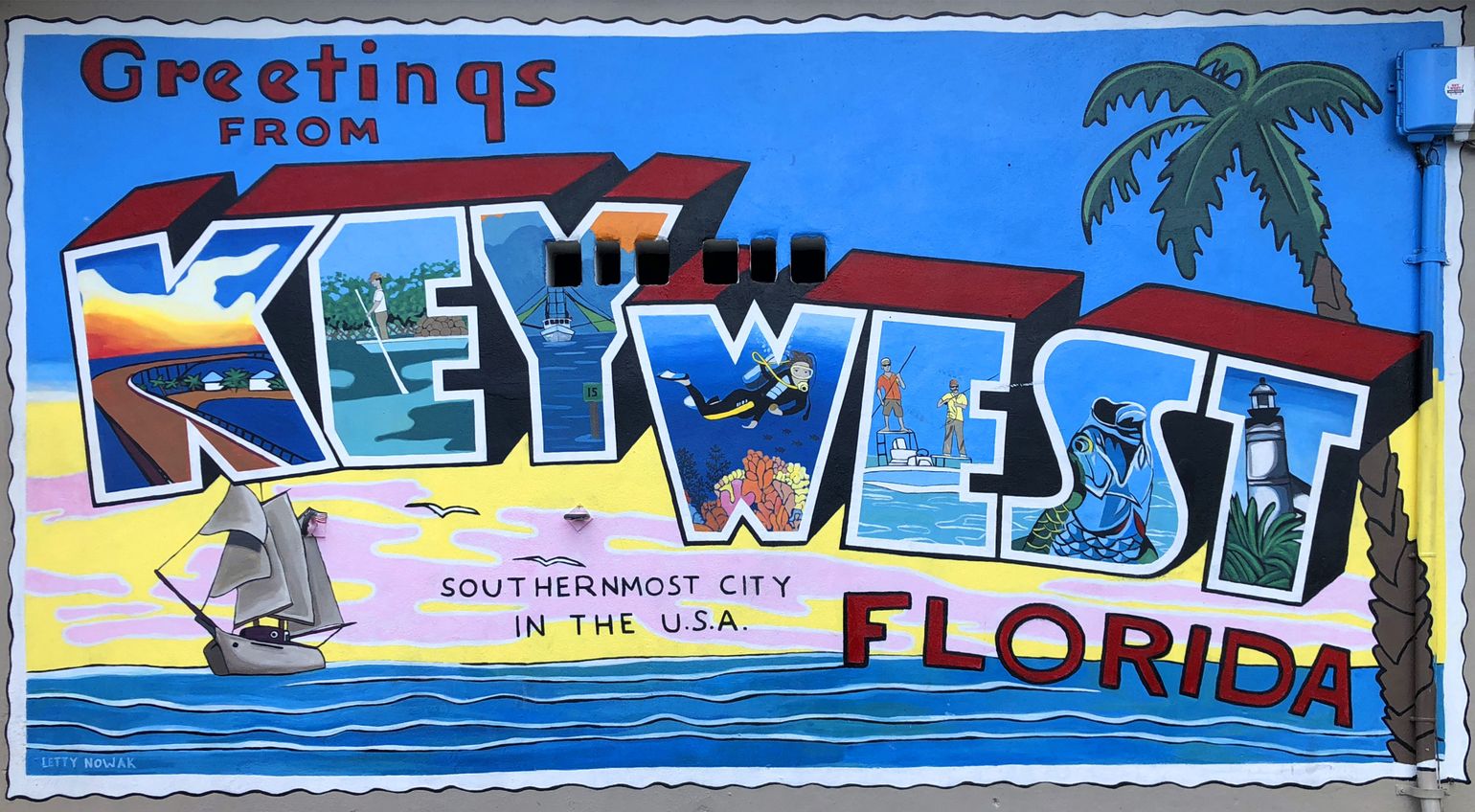 Key West Mural