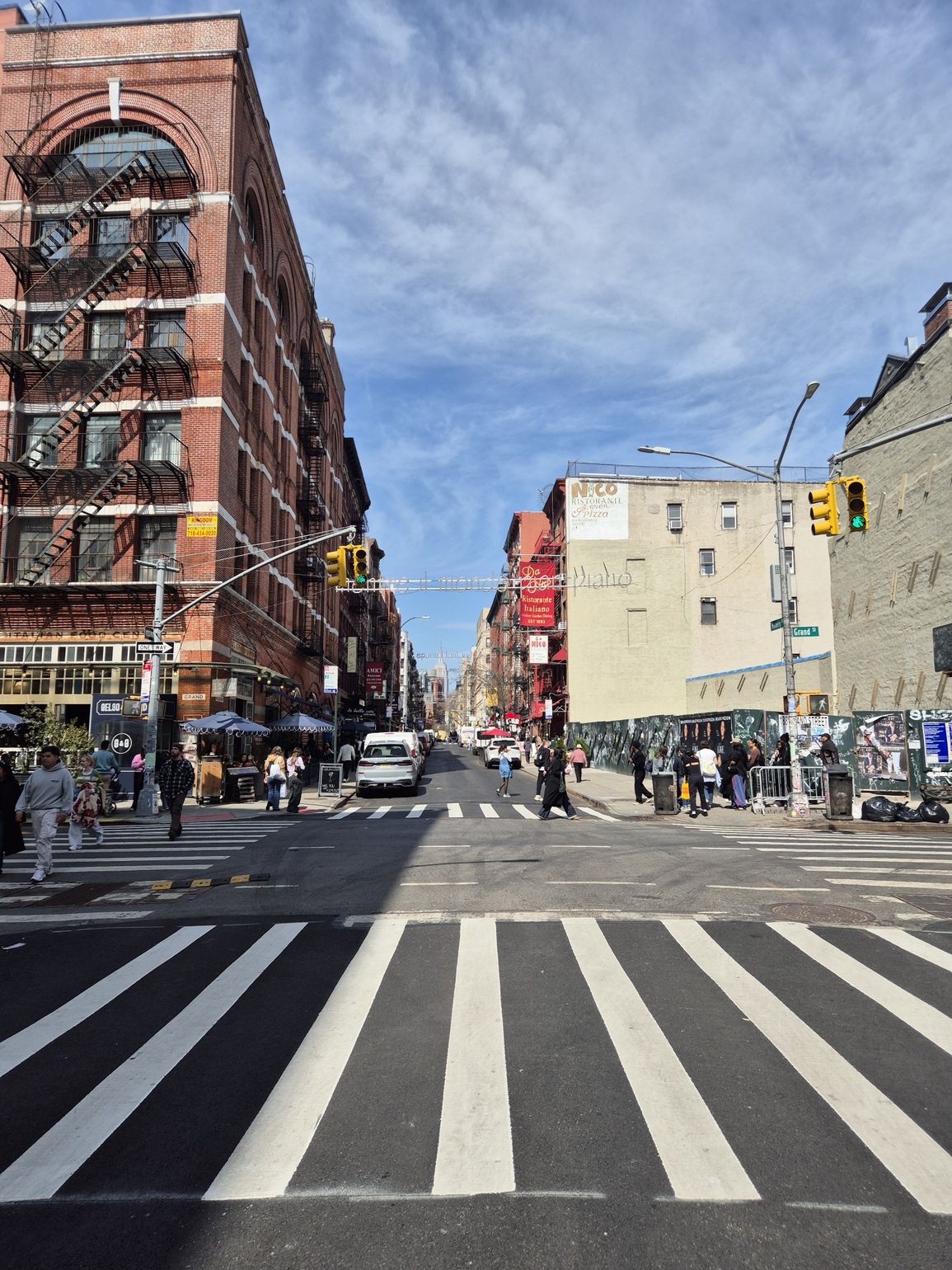 Walking in the streets of NYC