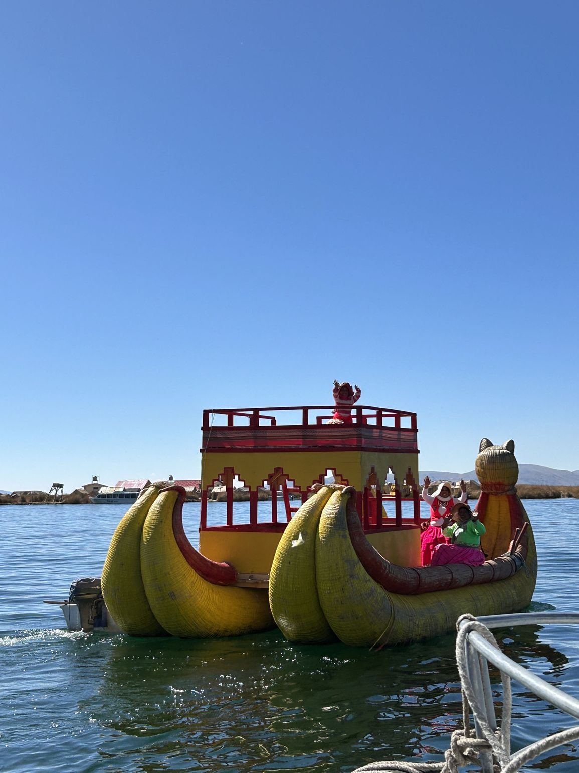 boot op titicacameer