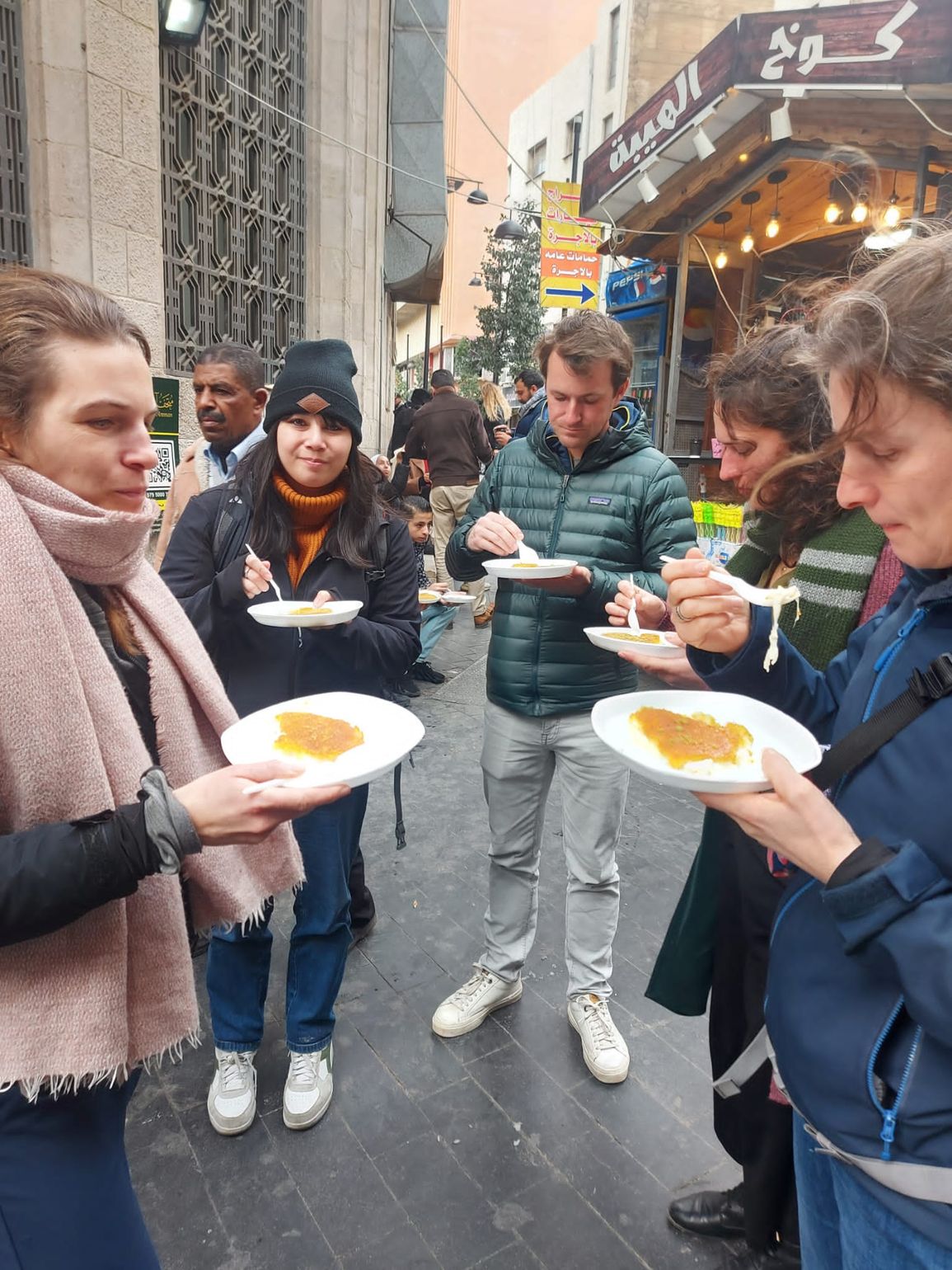 Streetfood in Jordanie