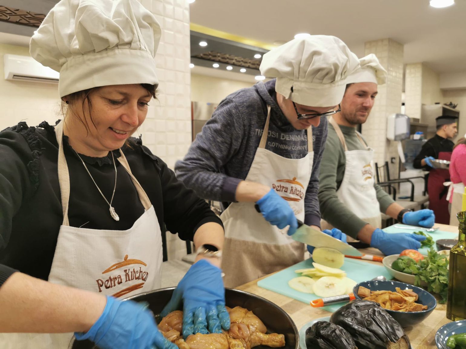 Kookcursus in Jordanie