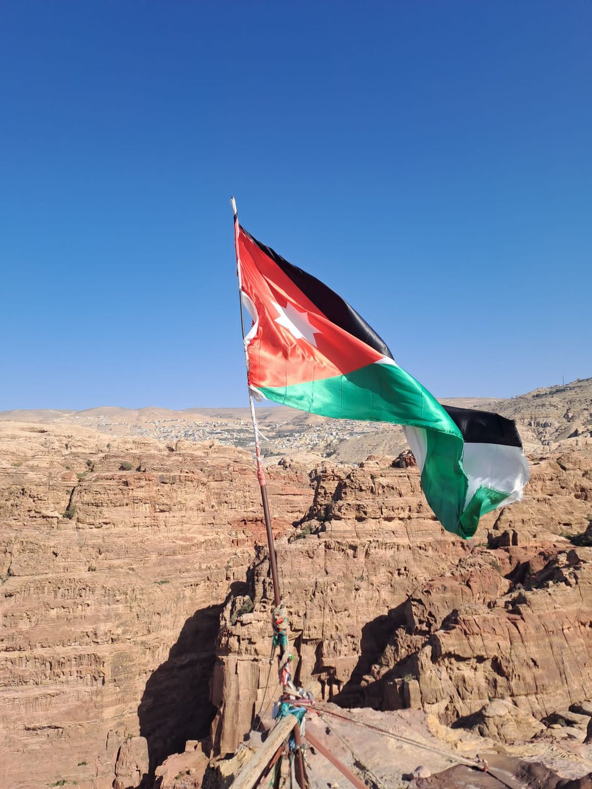vlag van jordanie