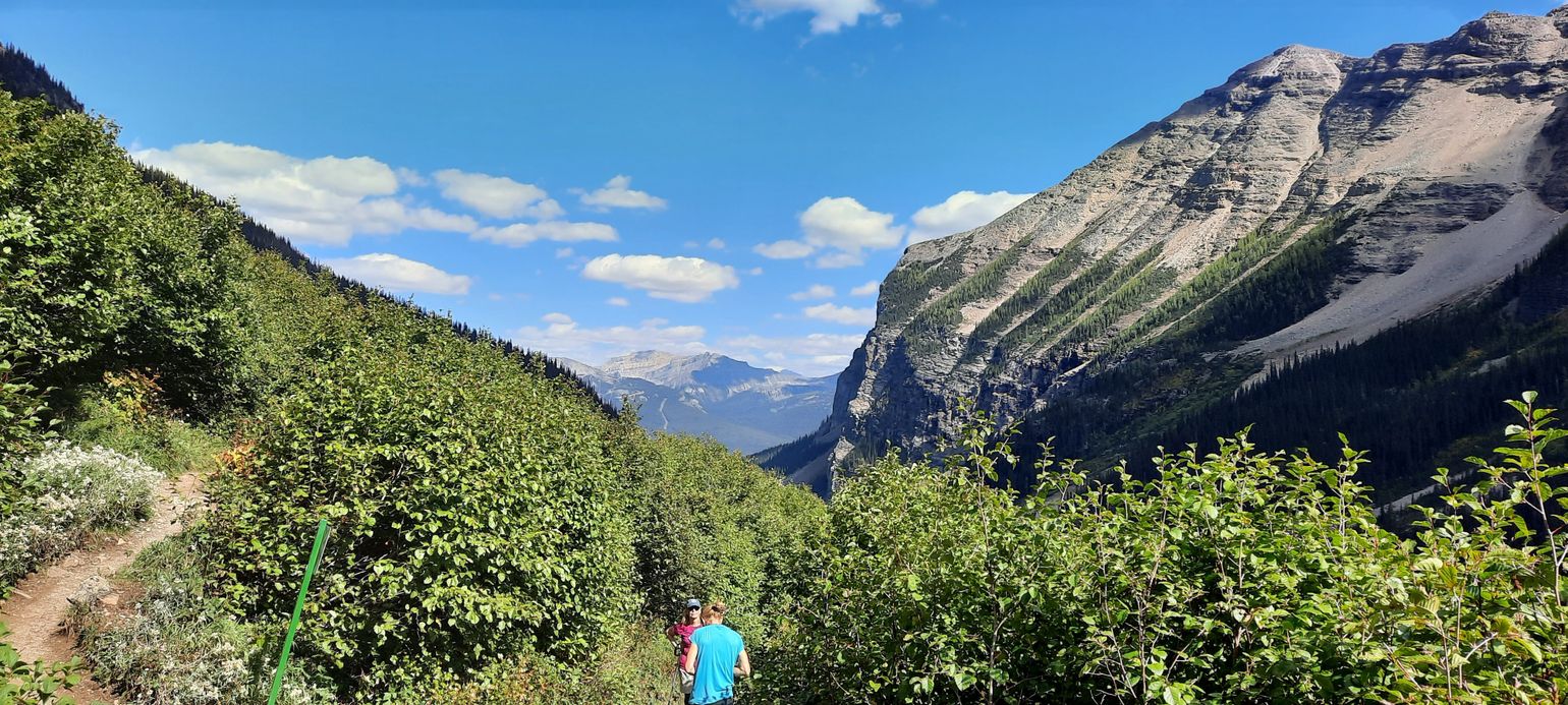 plain of six glaciers banff canada