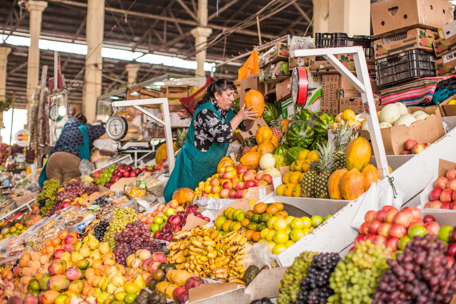San Pedro markt Cusco