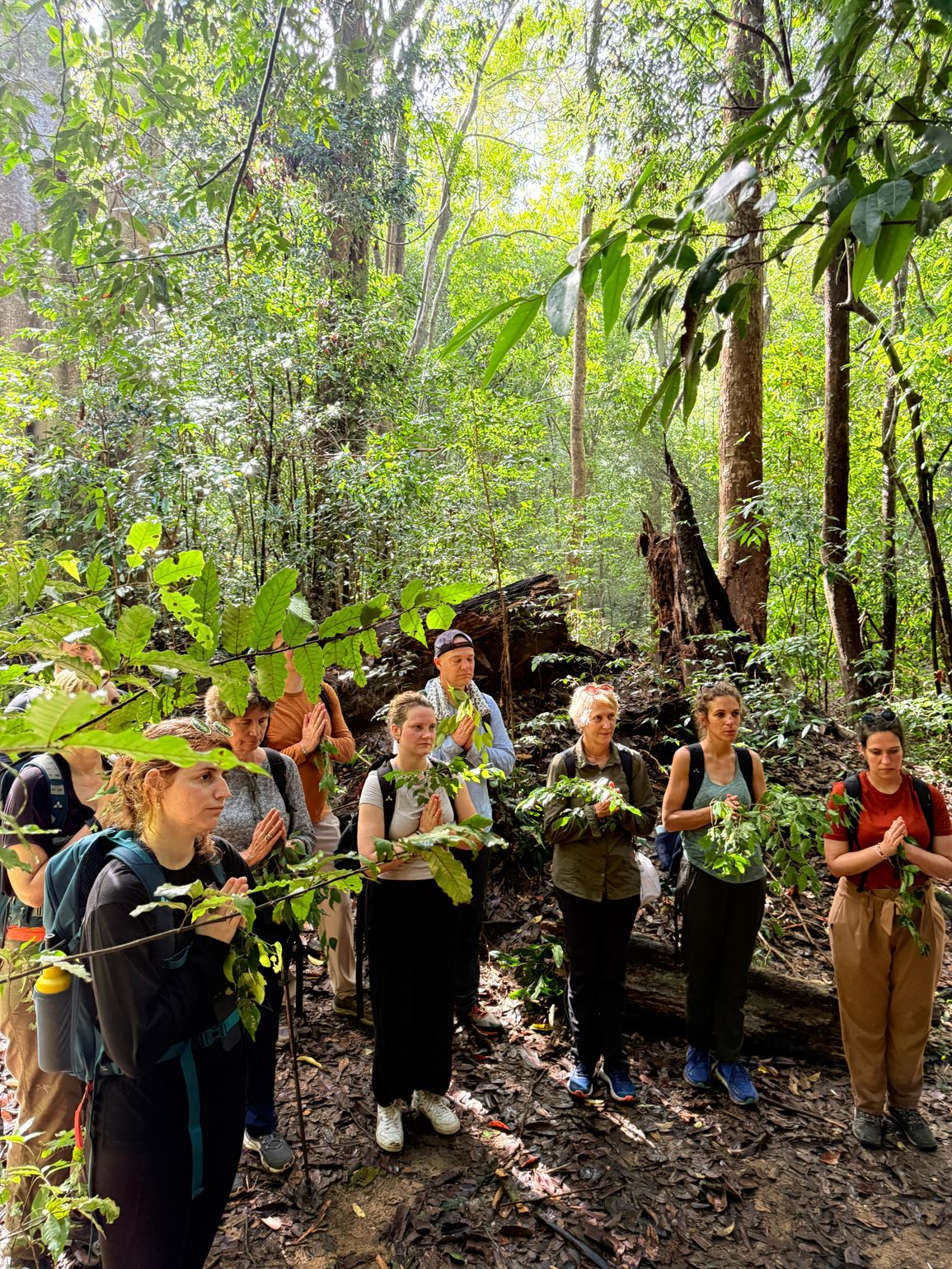 junglewalk met de veddha gemeenschap