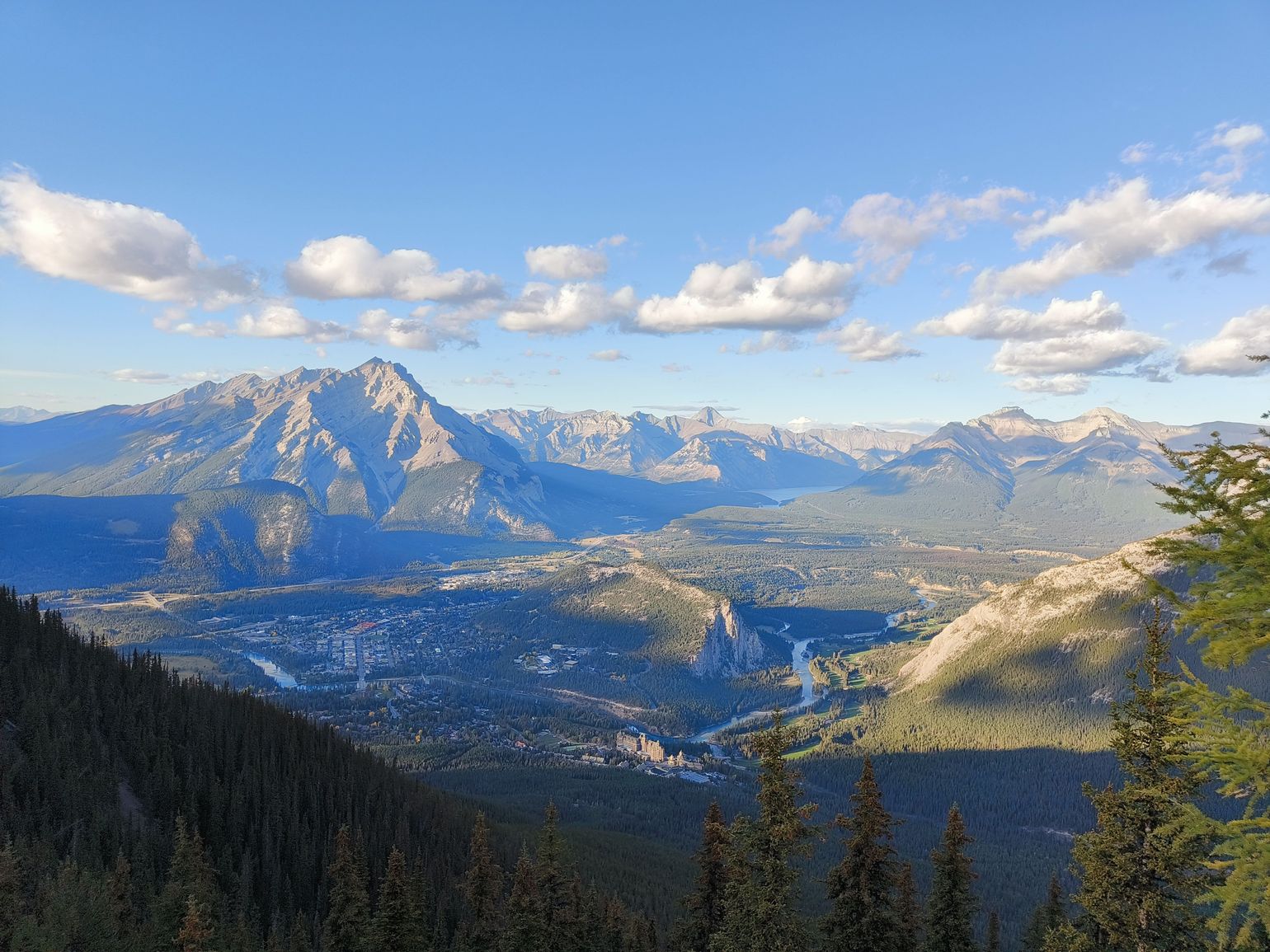 bergen in canada sulphur mountain