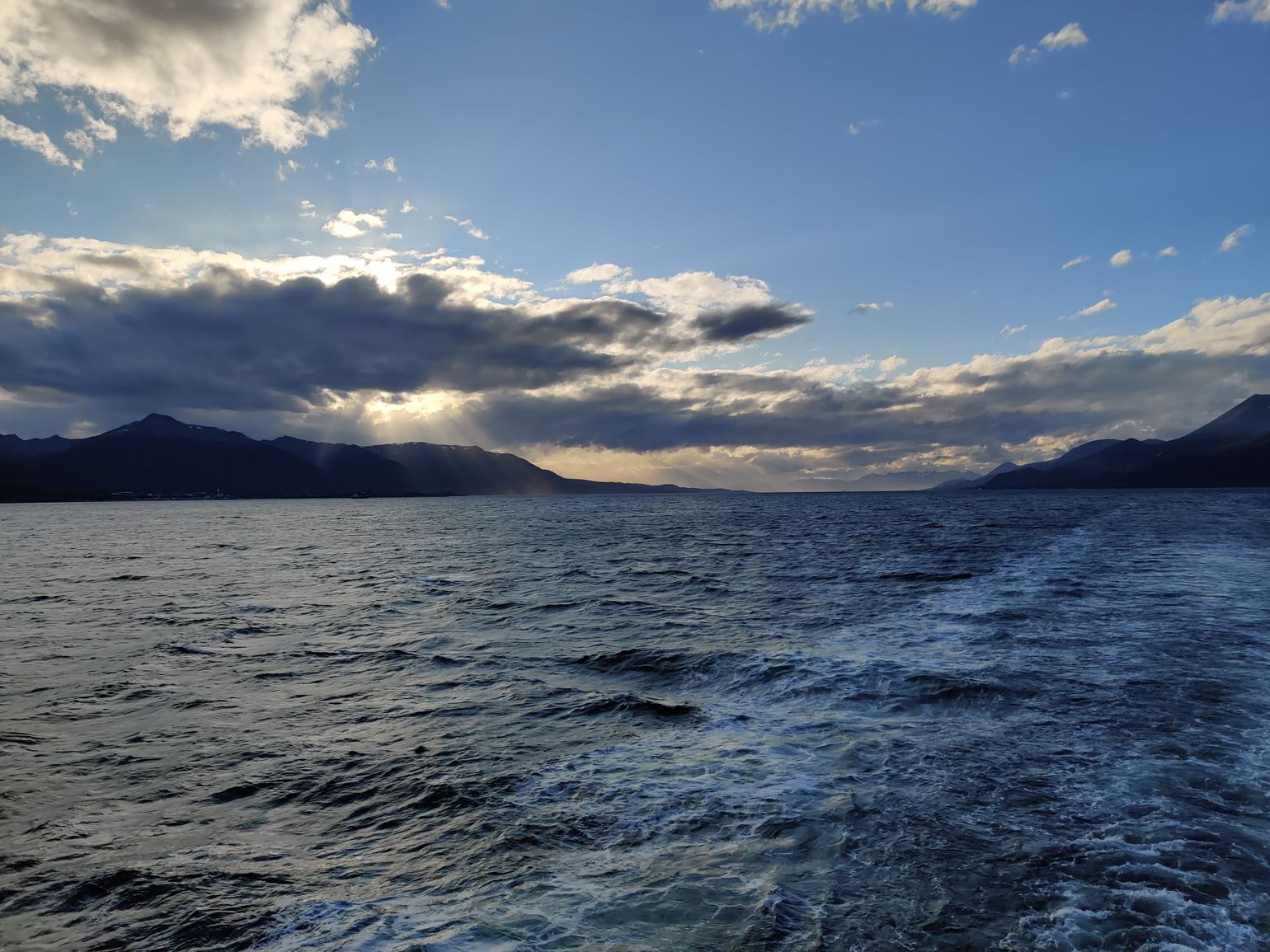 uitzicht vanop het schip