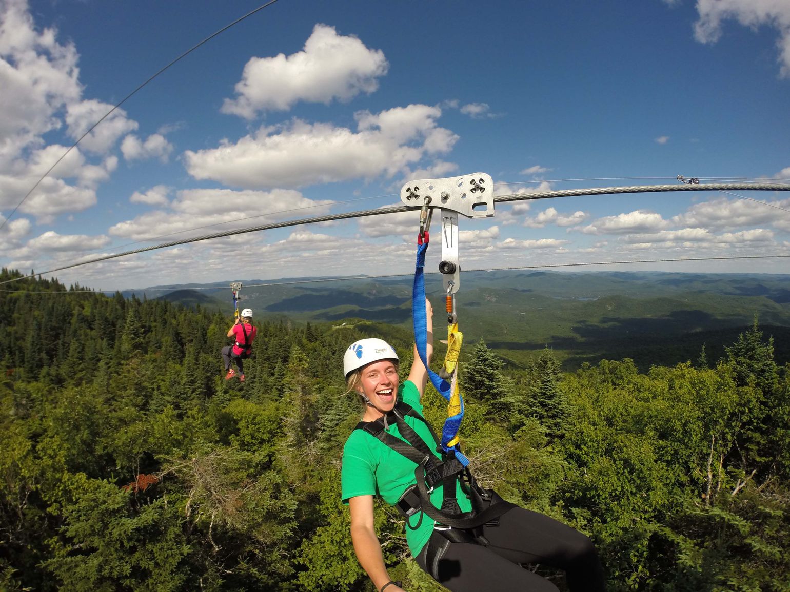 Ziplinen Mont Tremblant - Oost-Canada