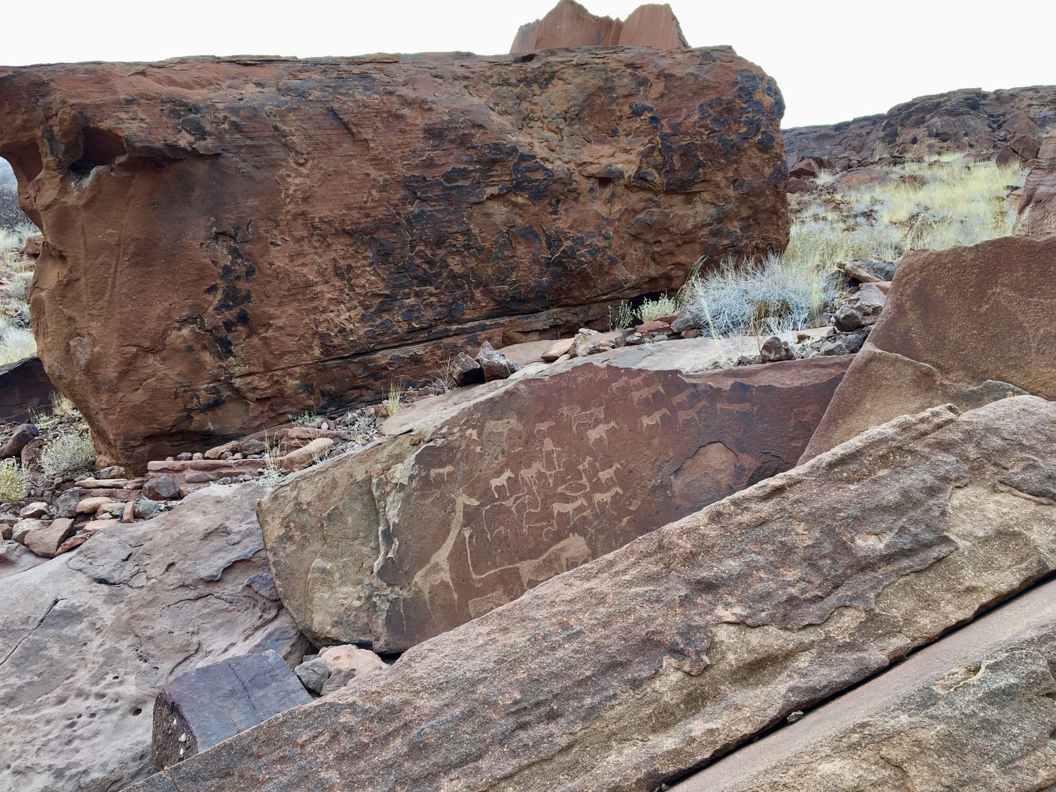 rotsschilderingen damaraland