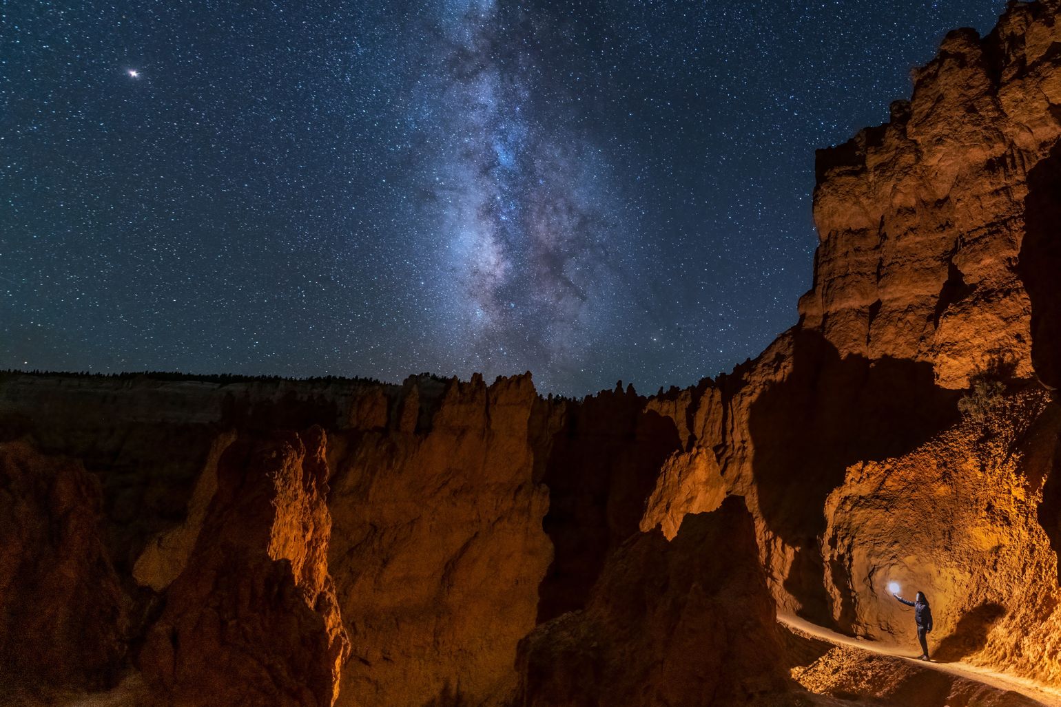 bryce stargazing