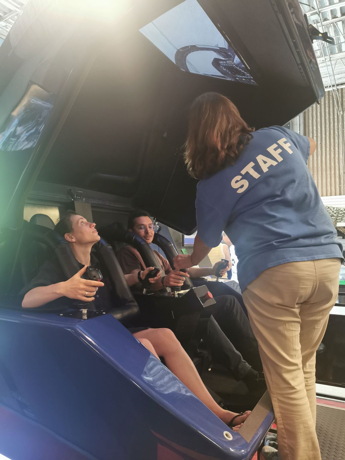 flight simulator in us space &amp; rocket center