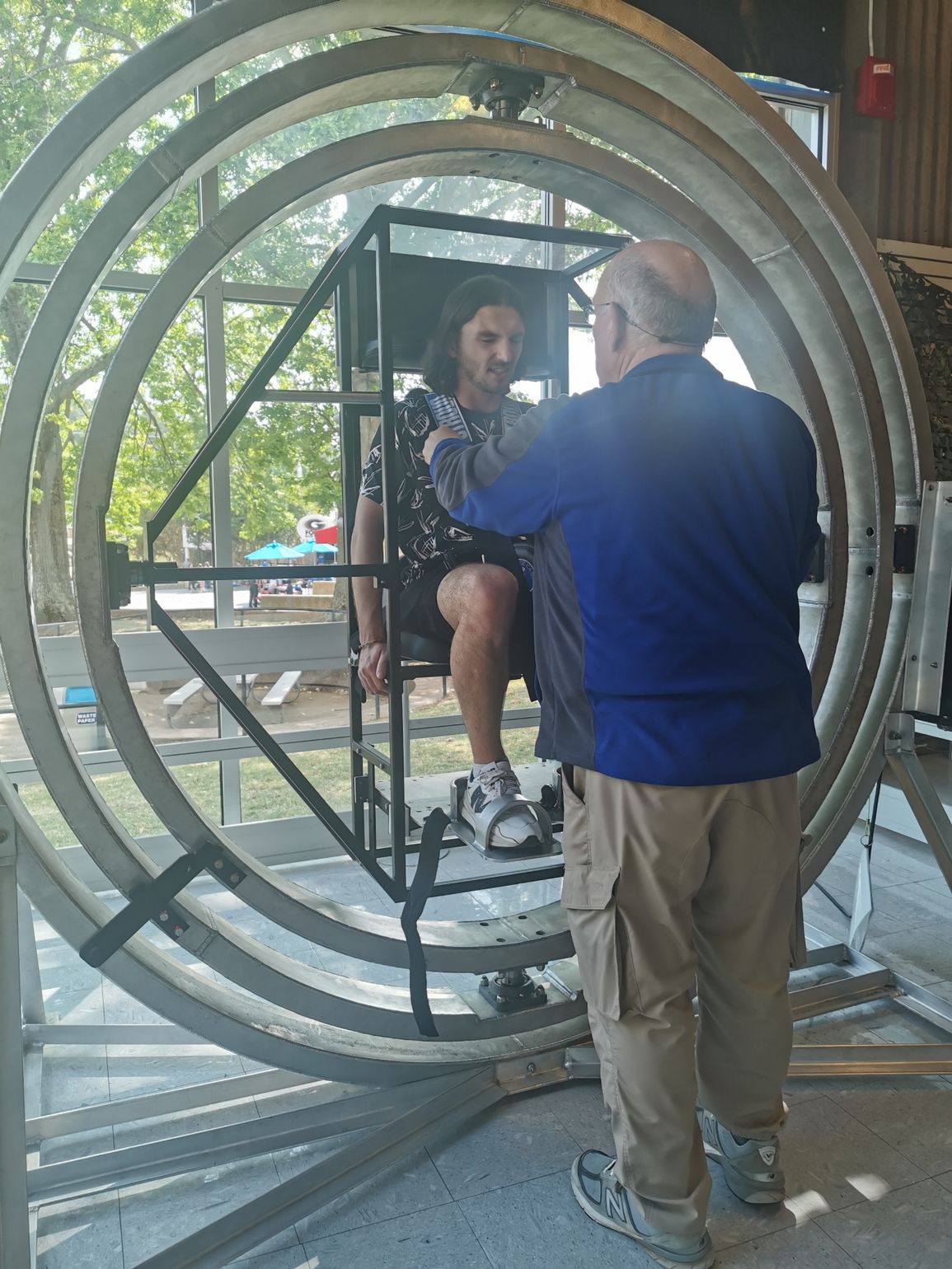Multi-axis trainer in US Space &amp; Rocket Center