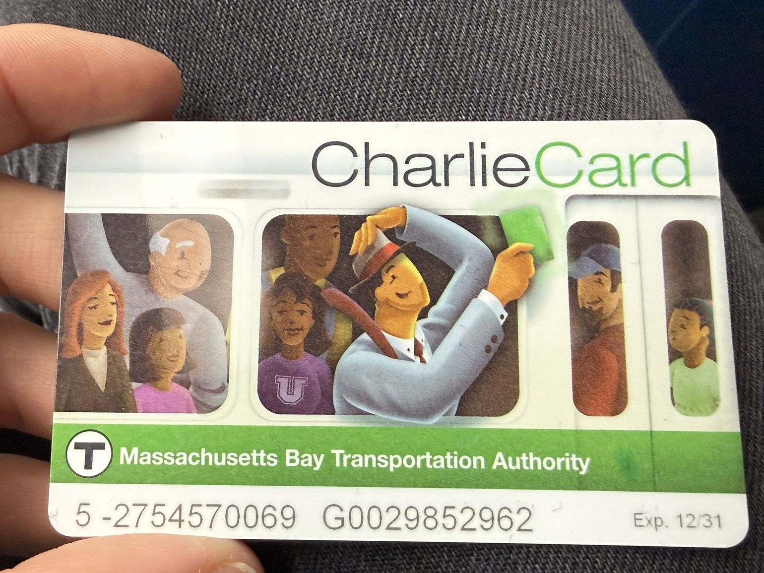 charlie card boston openbaar vervoer