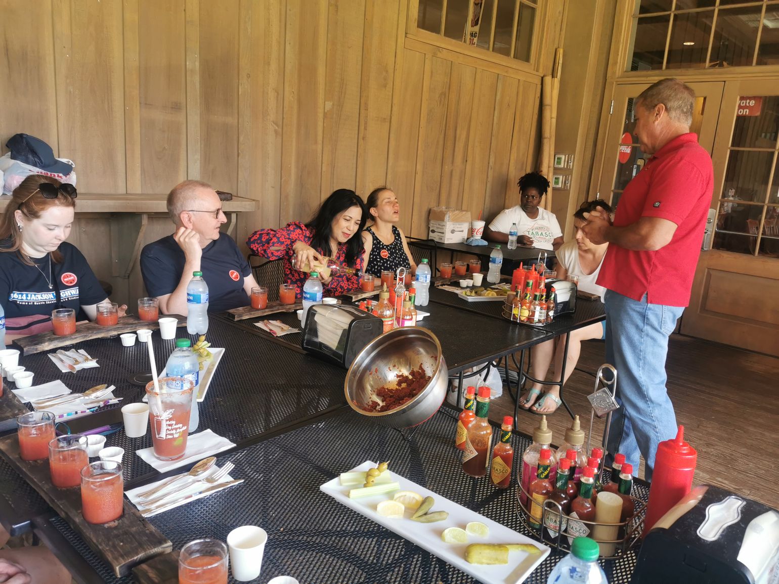 Tabasco lunch