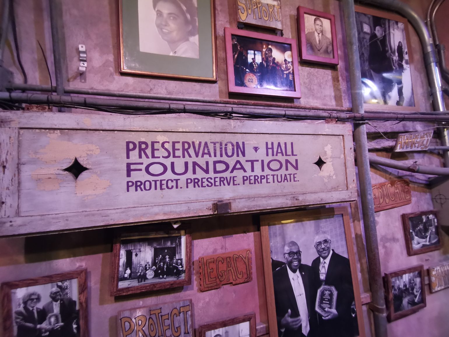 Preservation hall