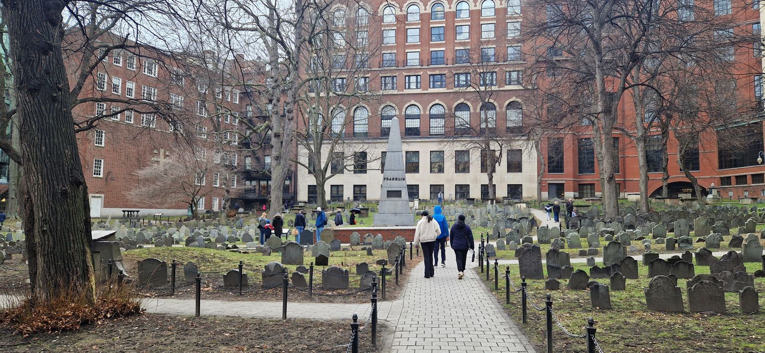Kerkhof in Boston