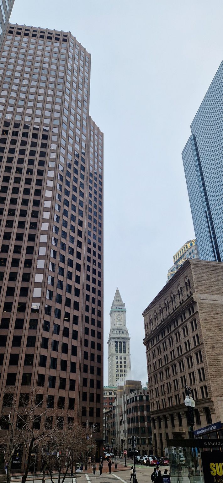 Oud en nieuw in Boston