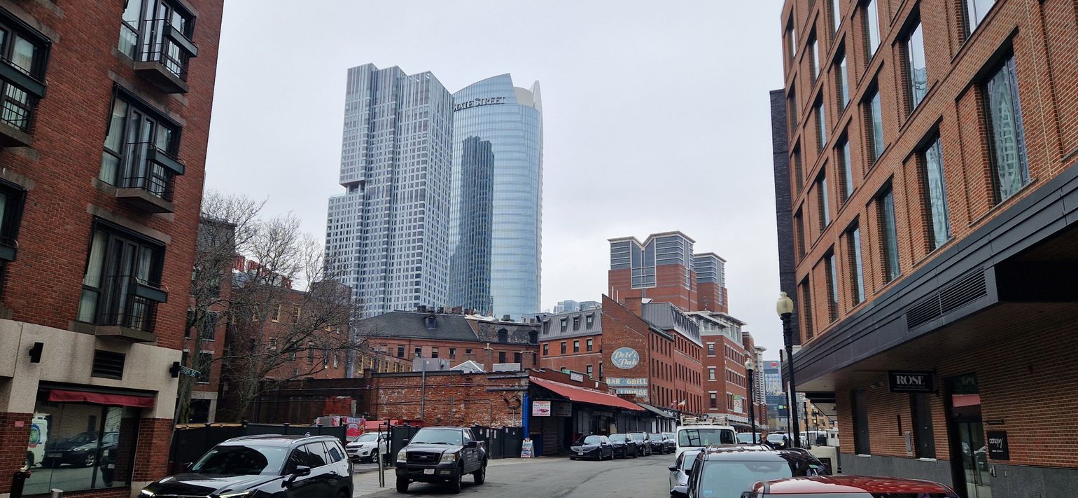 Straatbeeld Boston