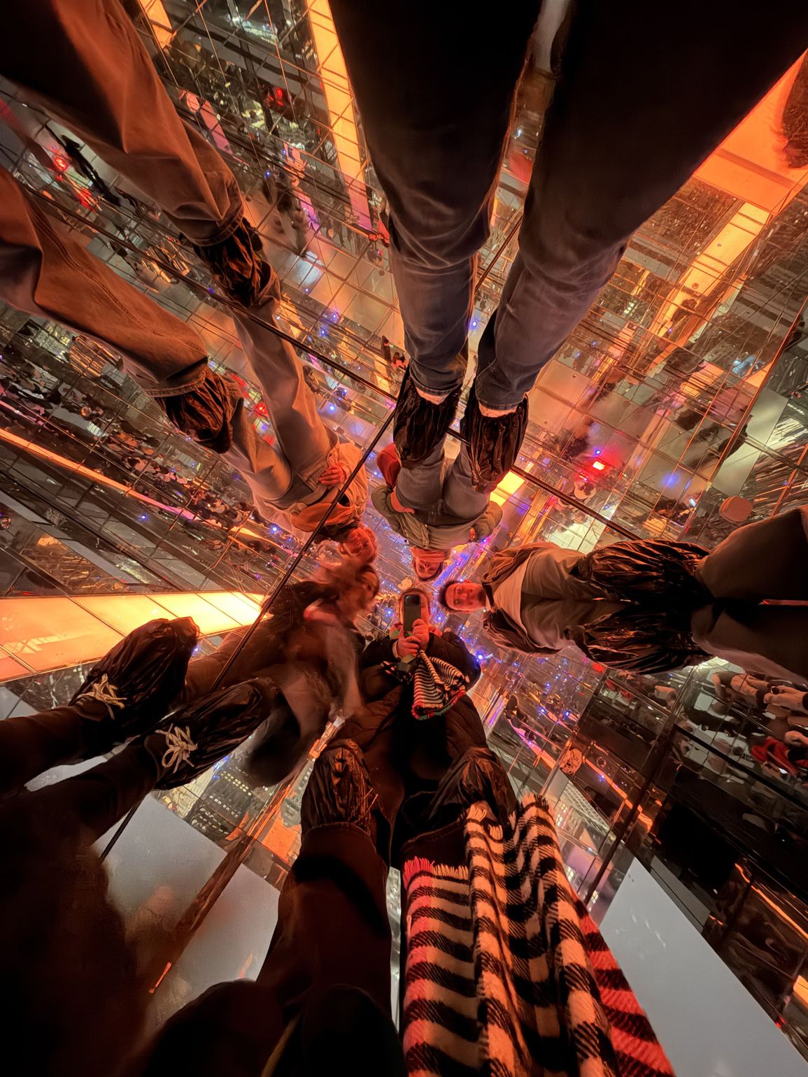 De Summit One Vanderbilt summit mirrors view