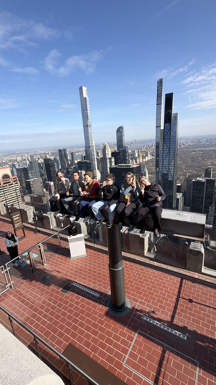 top of the rock view