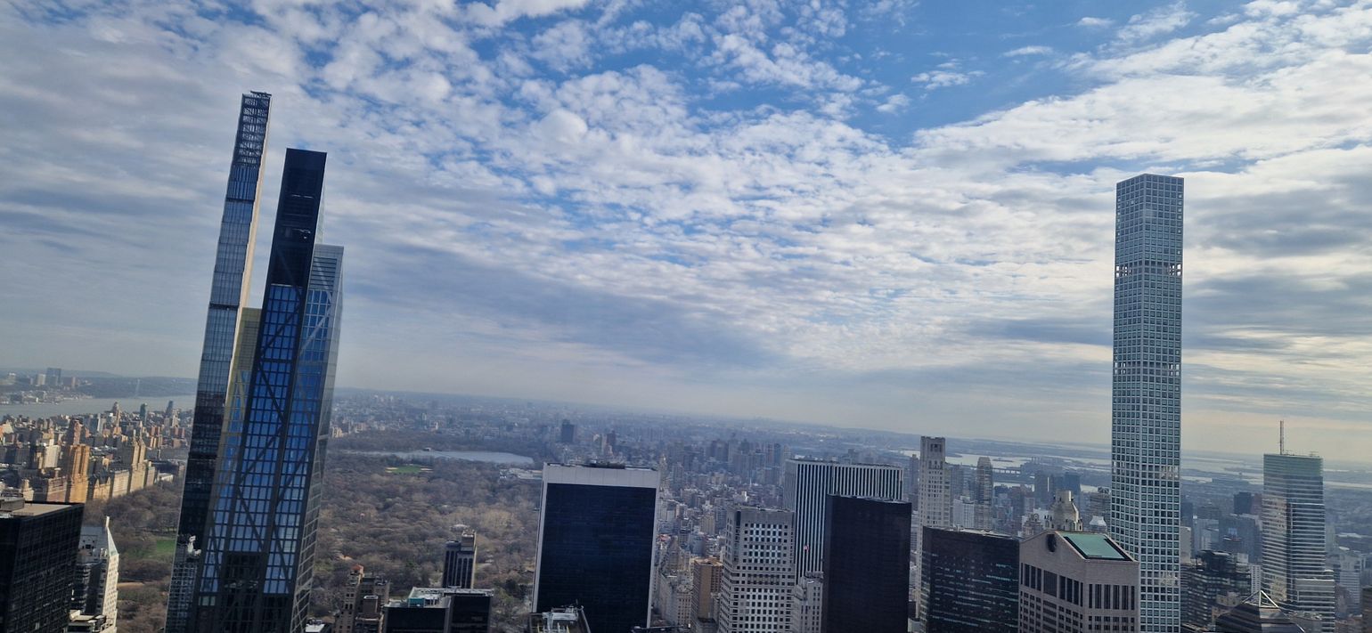 Top of The Rock panoramic view