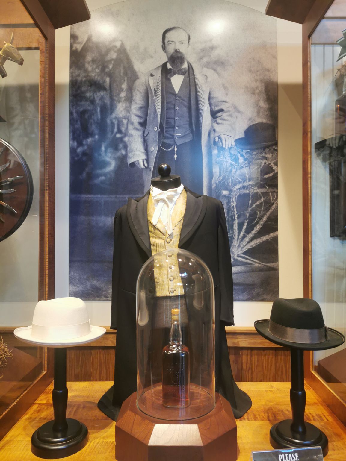 Kostuum Jack Daniels in museum