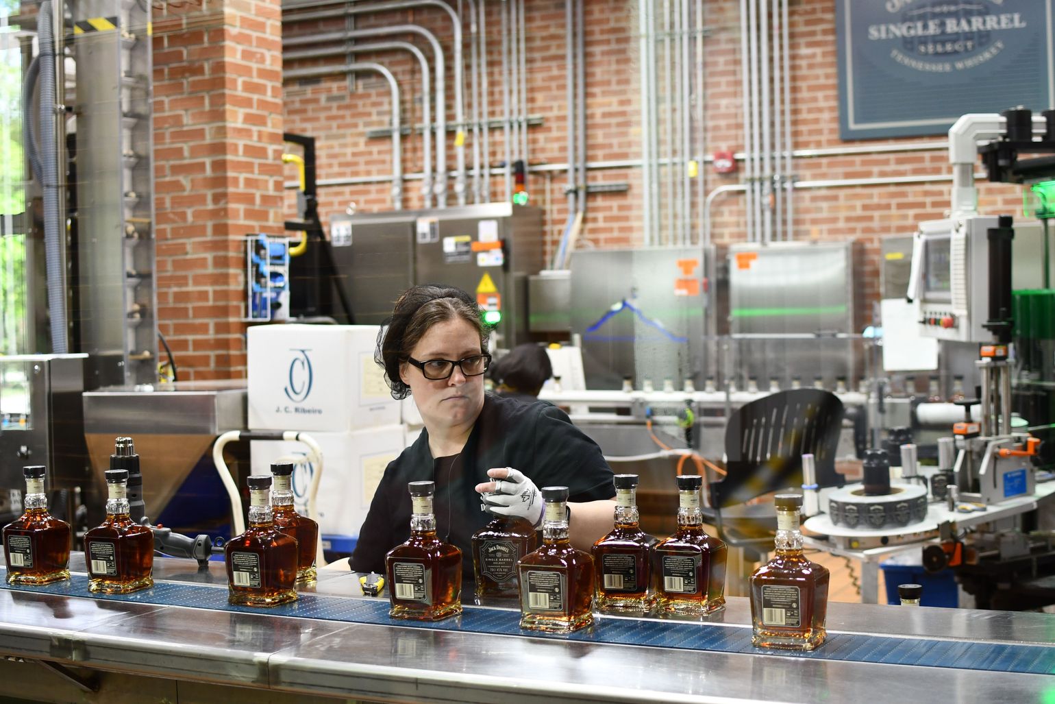 jack daniels productielijn