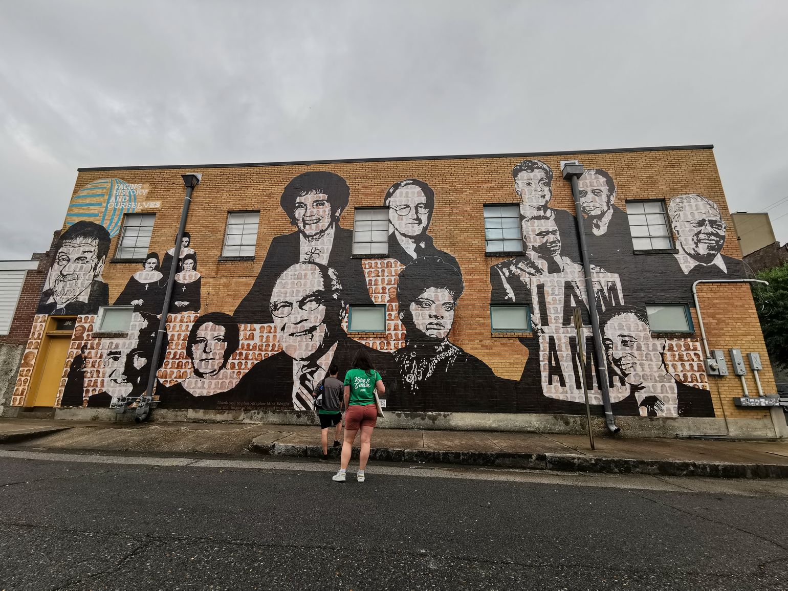 muurschildering memphis burgerrechten