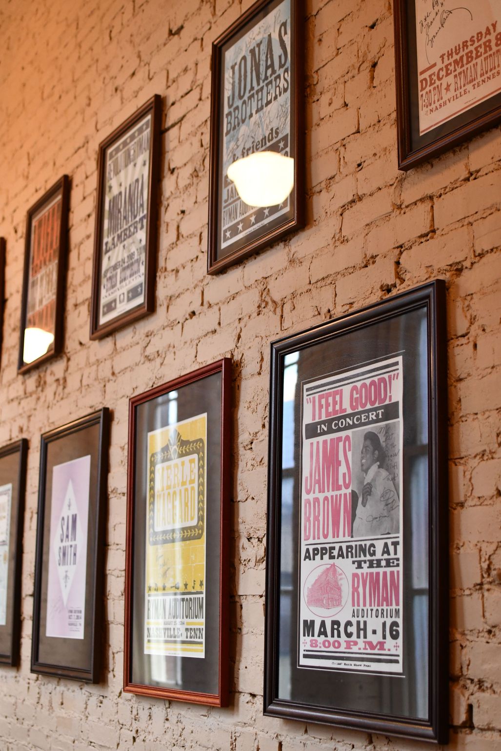 Ryman Auditorium wall 
