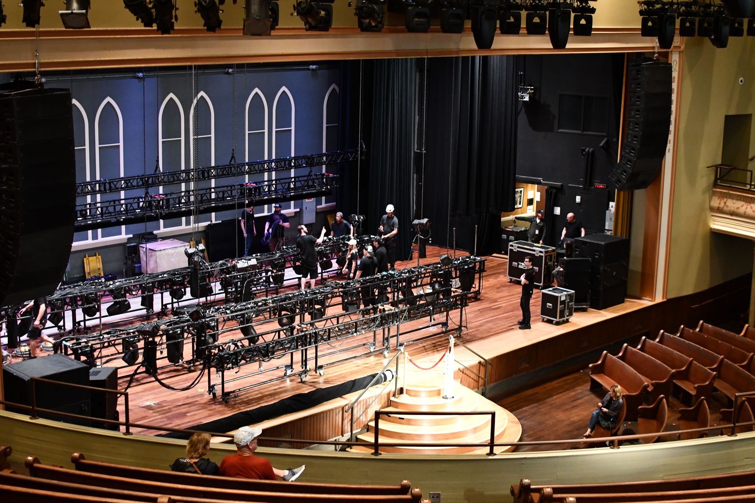 Ryman Auditorium overzicht