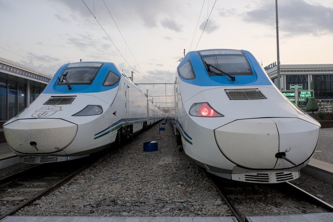 hogesnelheidstrein in uzbekistan