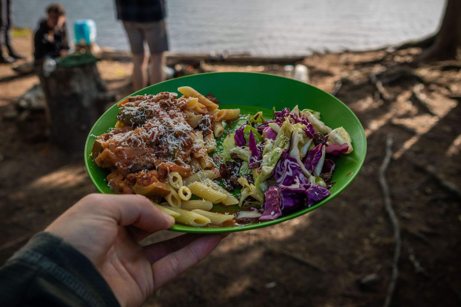 Lekkere kampeermaaltijd