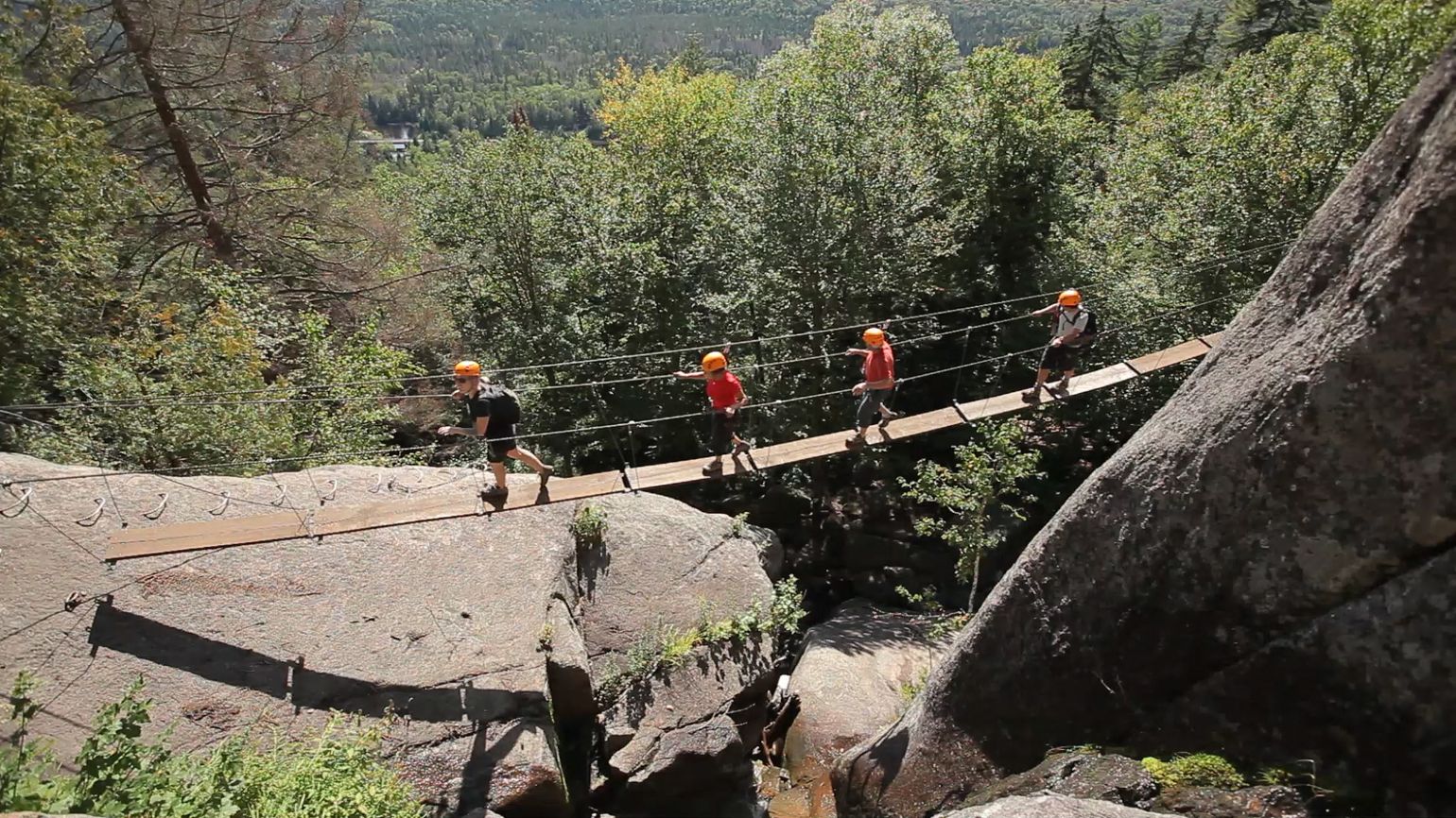 © Sépaq Via Ferrata Mont-Tremblant