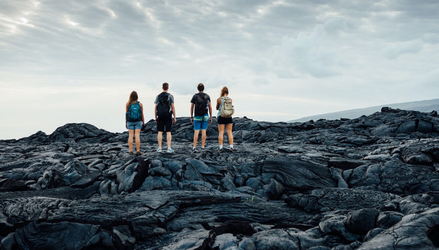 vulkaan lava